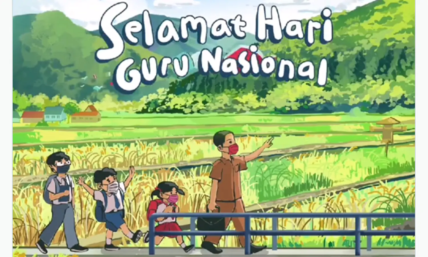 Hari Guru, Jokowi Apresiasi Kinerja Pendidik Saat Pandemi