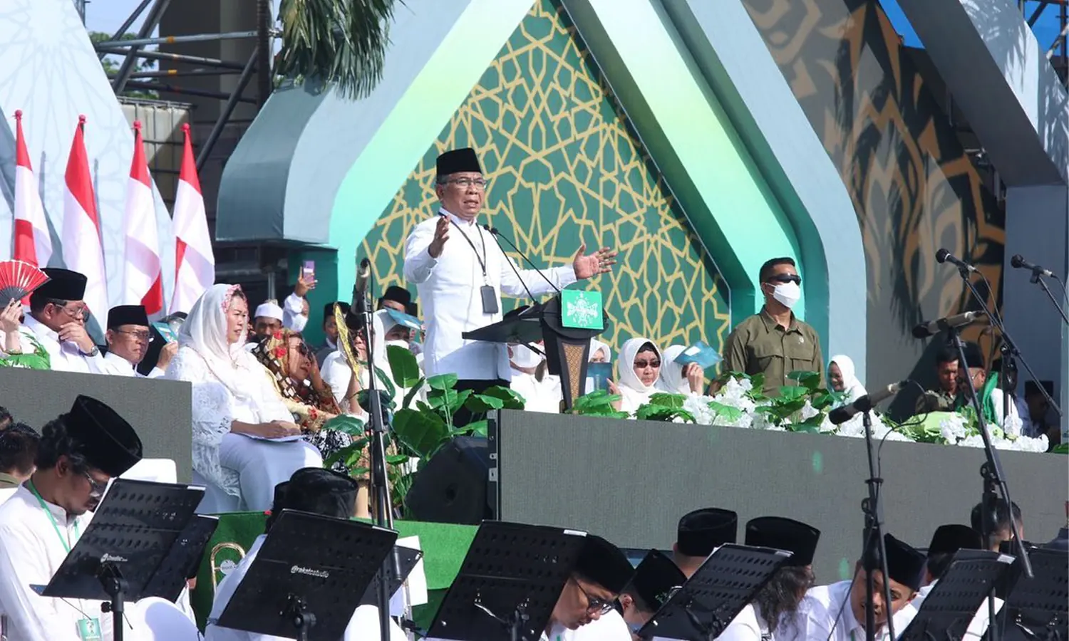 Digelar 24 Non Stop, Dua Jemaah Puncak Harlah 1 Abad NU Meninggal Dunia