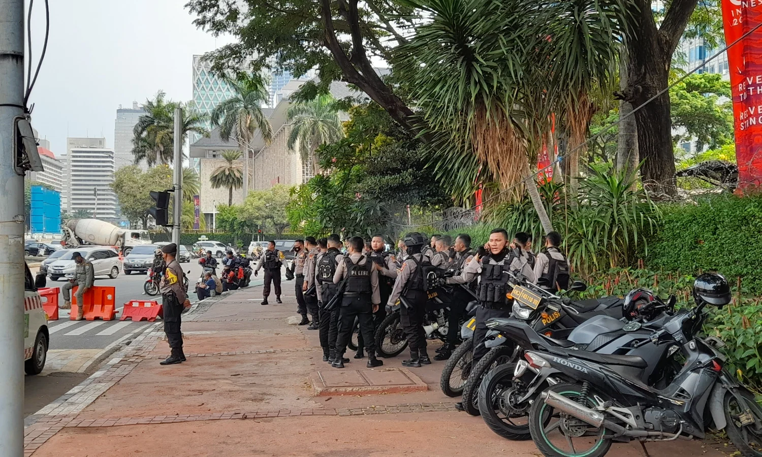 Ribuan Personel Disiagakan di 12 Titik Demo Kenaikan BBM Hari Ini
