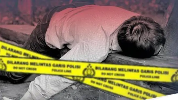 Mayat Penuh Bacokan Ditemukan Di Gubuk Tengah Sawah