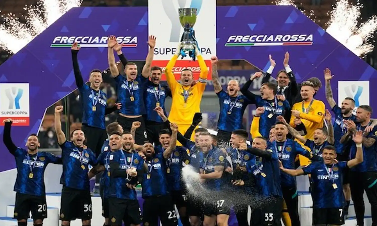 Hasil Piala Super Italia 2022/2023: Kalahkan Milan, Inter Sukses Pertahankan Gelar