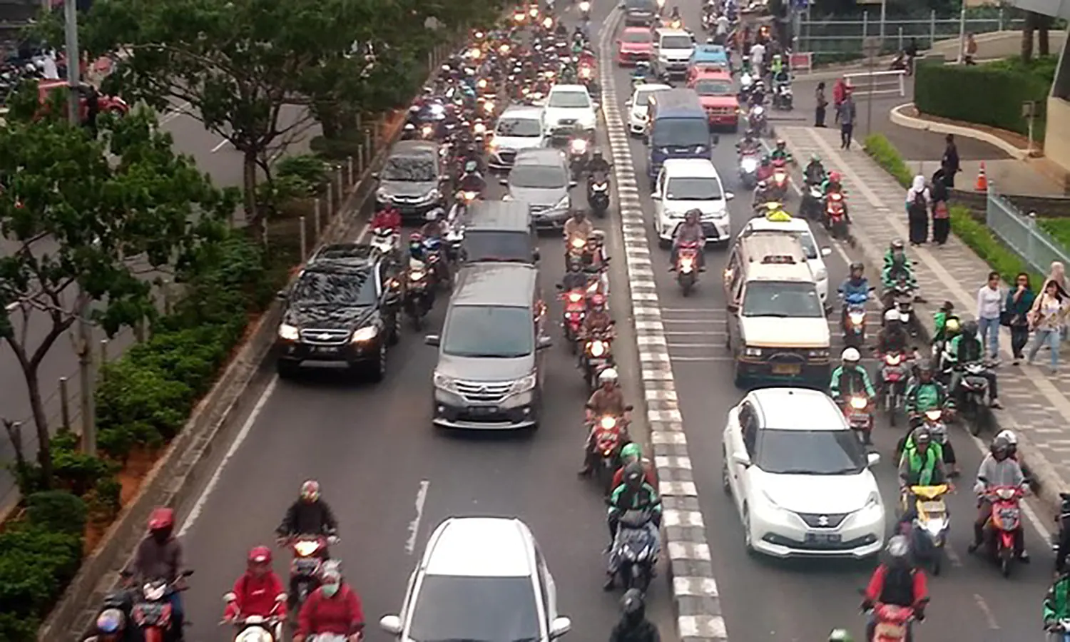Dishub Kota Depok Akan Membongkar Separator Jalan di Ruas Jalan Margonda