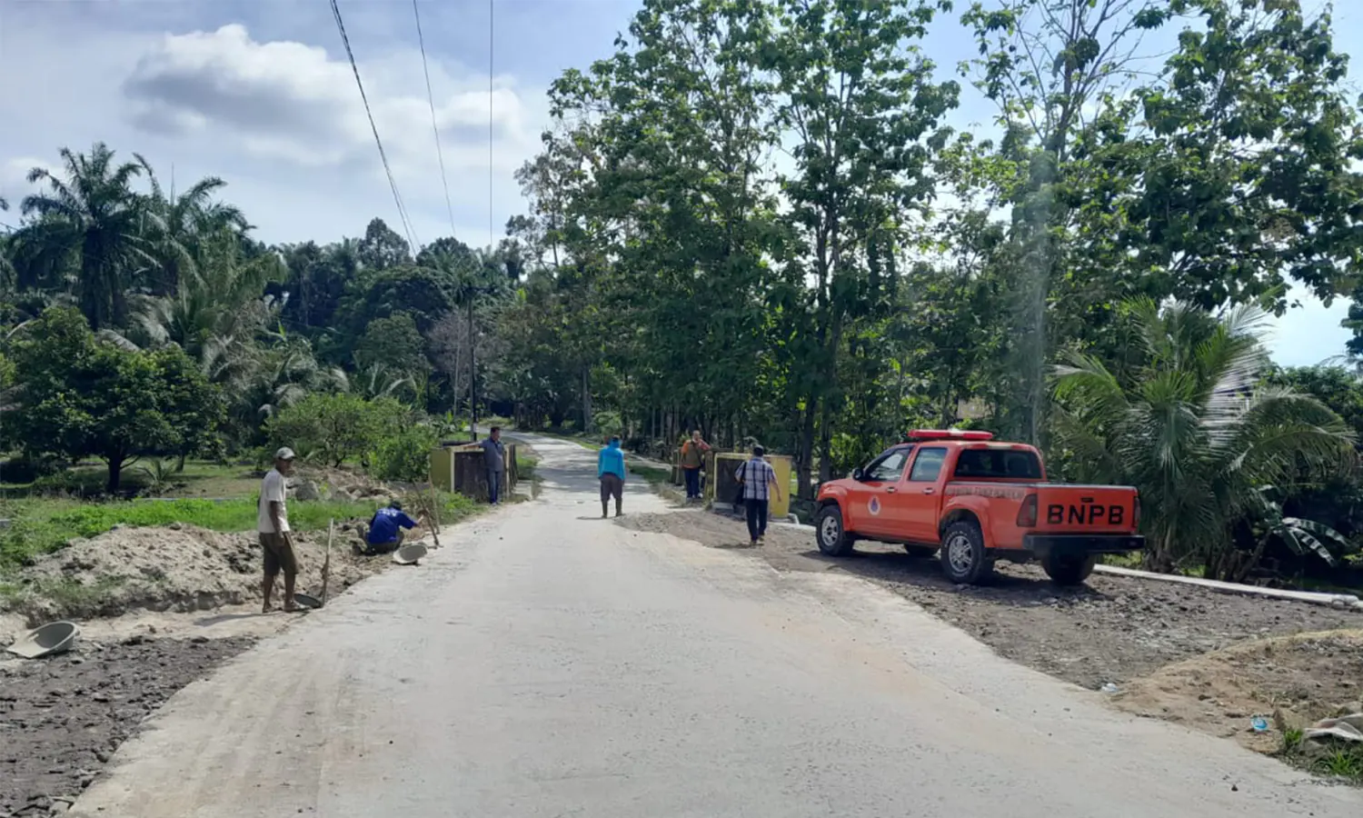 Pengerjaan Jembatan Tanah Jawa Hampir Selesai, BPBD Simalungun: Sudah Bisa Dilewati Kendaraan