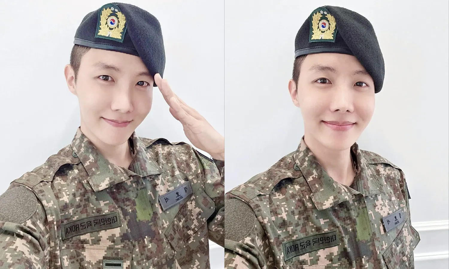 Pakai Baju Militer, Jhope BTS Pamer Lulus Latihan Dasar Wamil