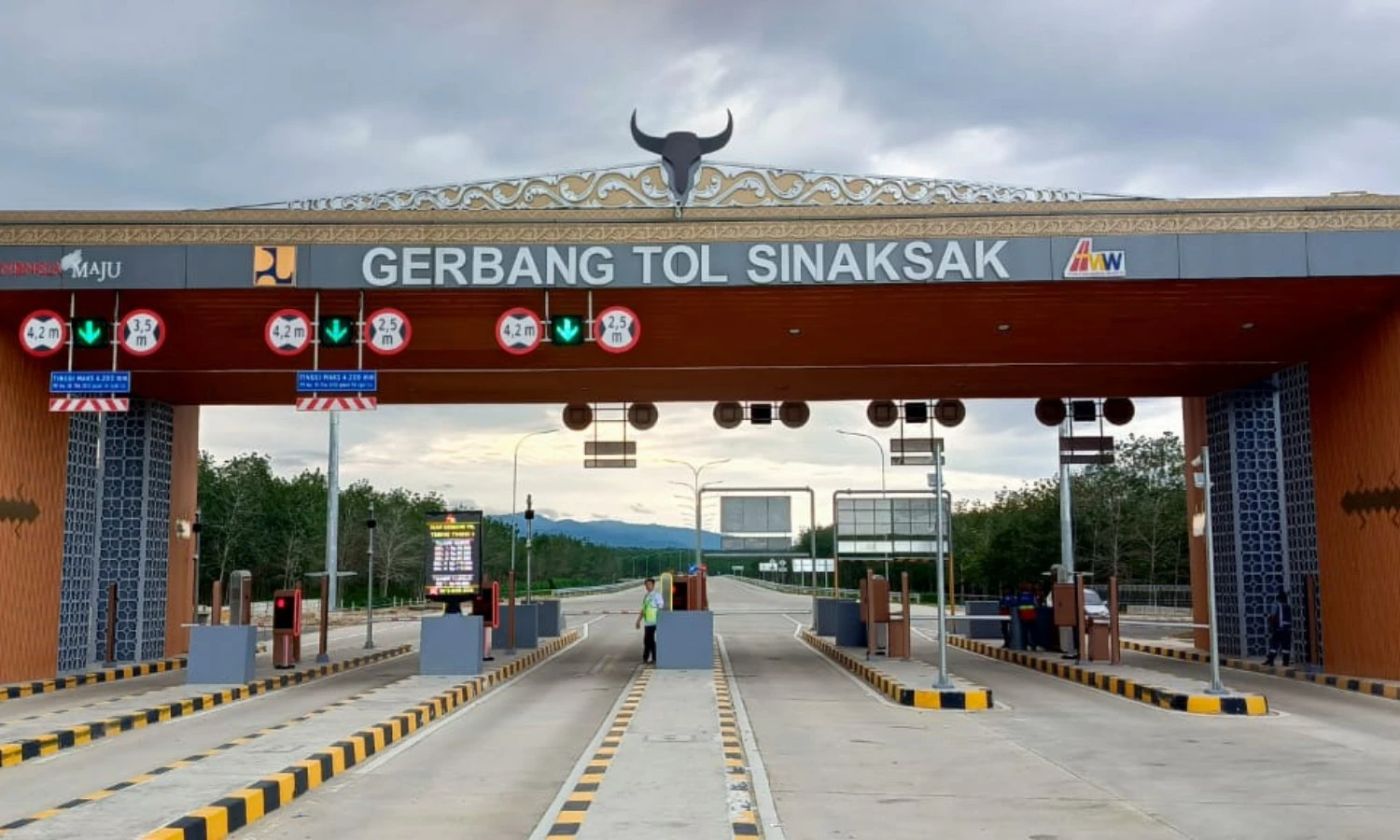 Sambut Lebaran, Jalan Tol Sinaksak-Tebing Tinggi Dibuka Secara Fungsional
