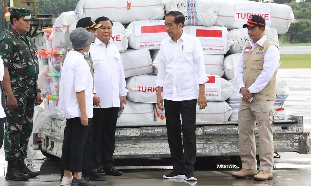 Indonesia Kirim 140 Ton Logistik ke Turkiye