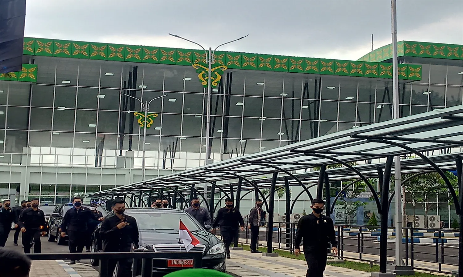 Presiden Jokowi Resmikan Terminal Amplas dan Tanjung Pinggir
