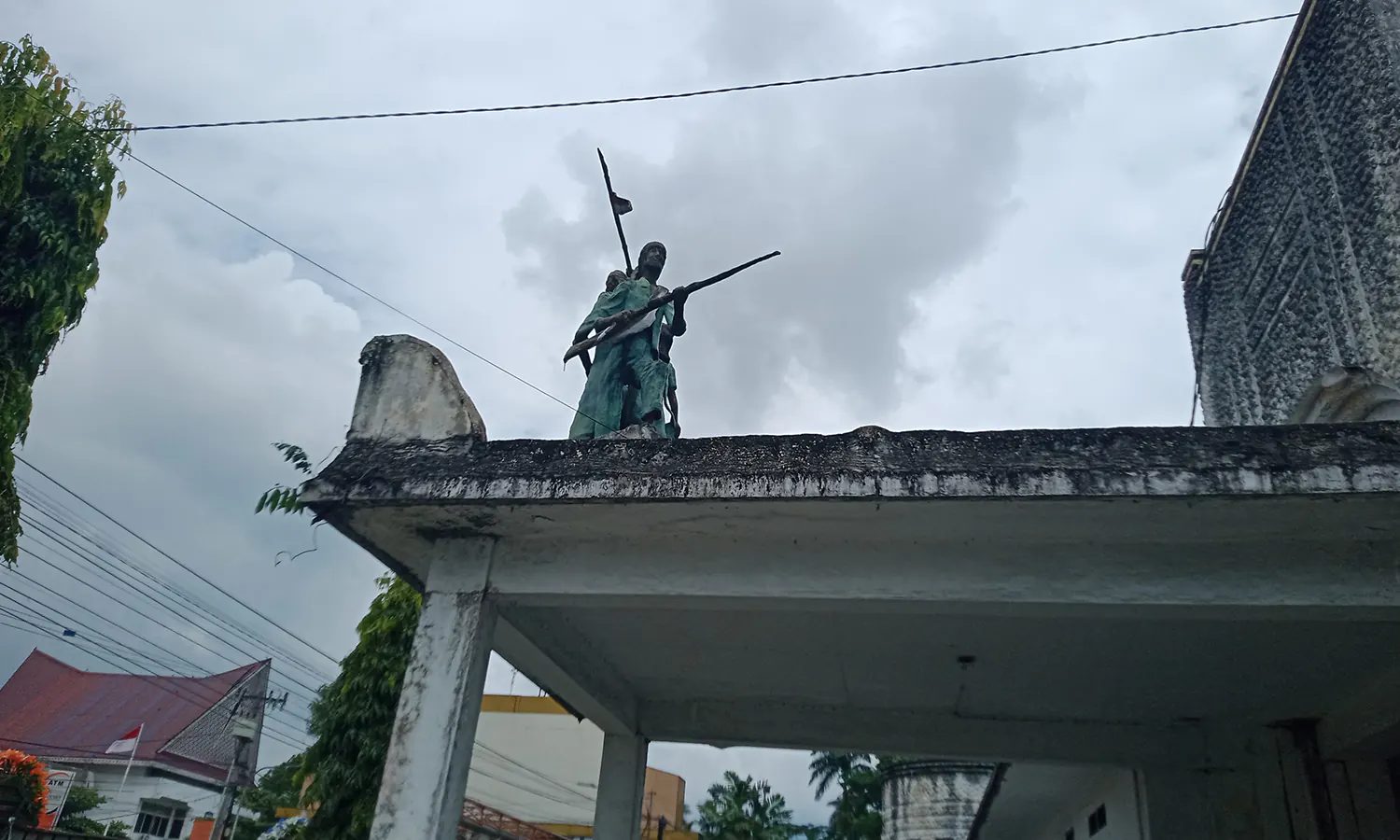 Nasib Gedung Juang 1945: Tidak Digubris Pemko Pematang Siantar, Tidak Dirawat Pemkab Simalungun