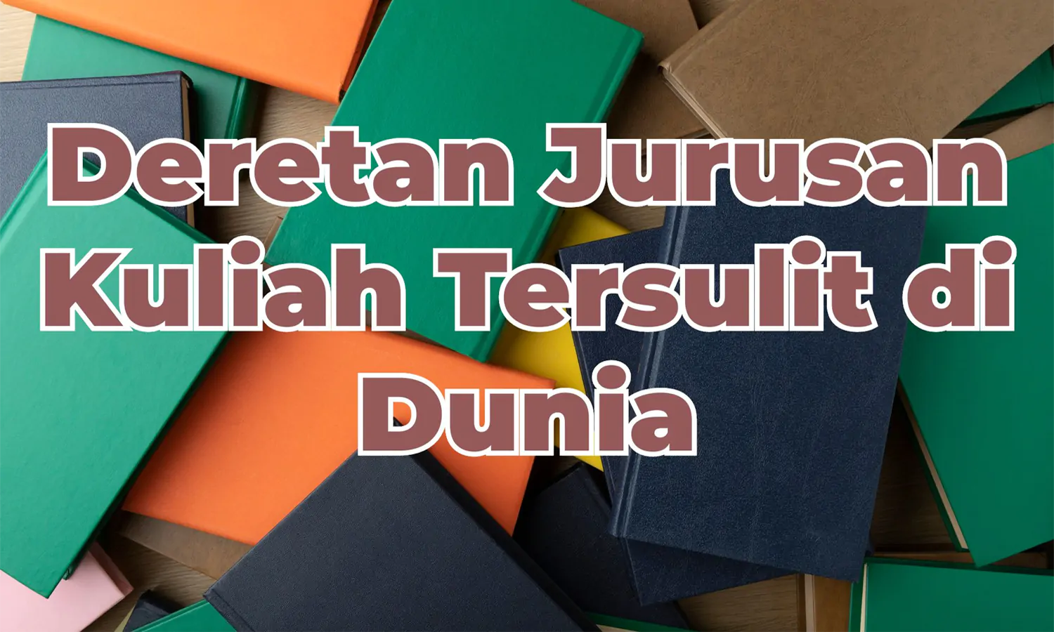 Jurusan Kuliah Tersulit di Dunia, Referensi untuk Calon Mahasiswa Pintar dan Berani