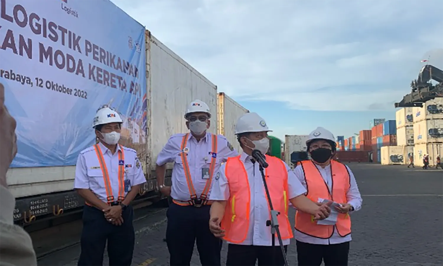 PT KAI Logistik Luncurkan Kereta Api Khusus Pengangkut Produk Perikanan