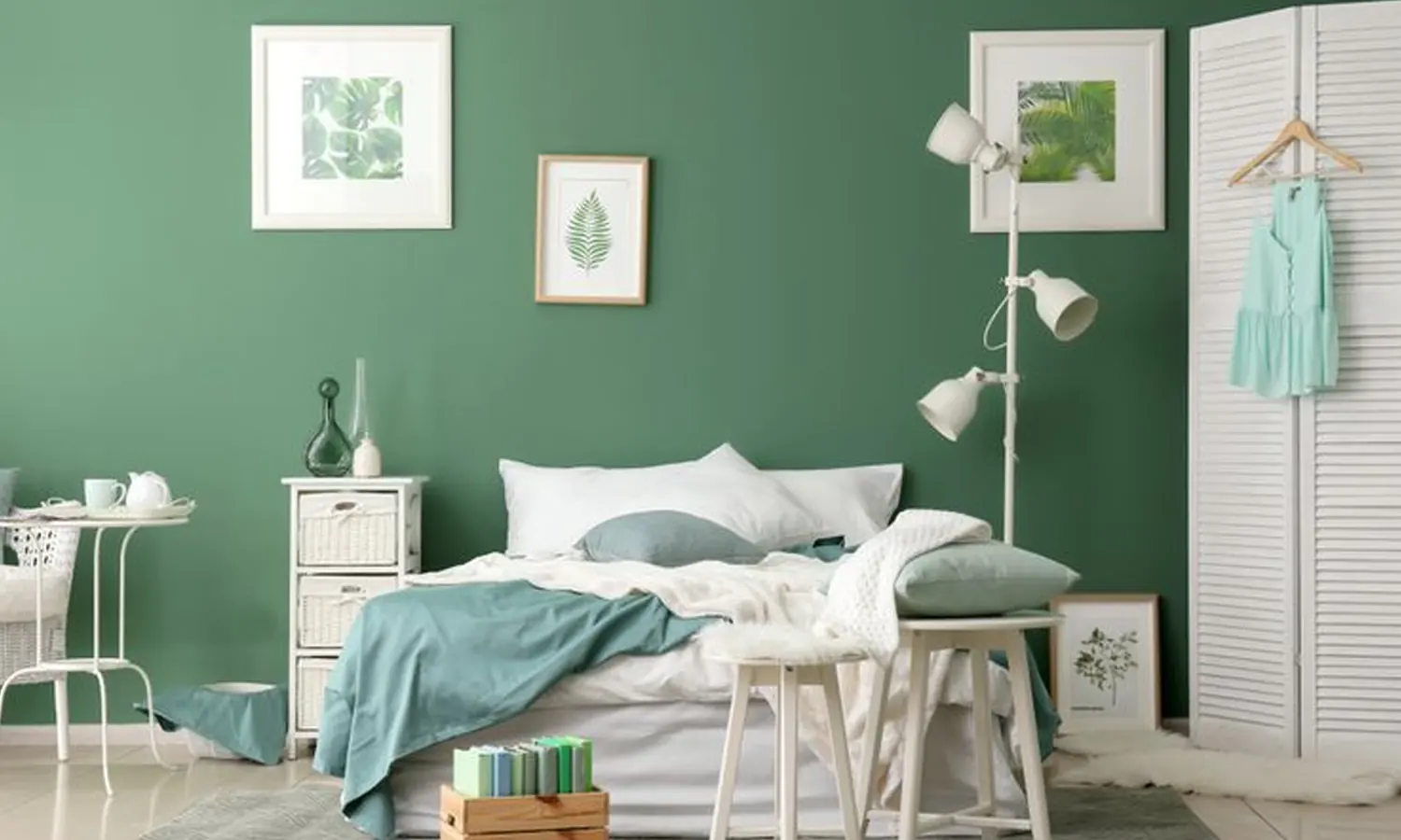 7 Inspirasi Desain Kamar Tidur Warna Hijau, Bikin Suasana Lebih Segar dan Natural
