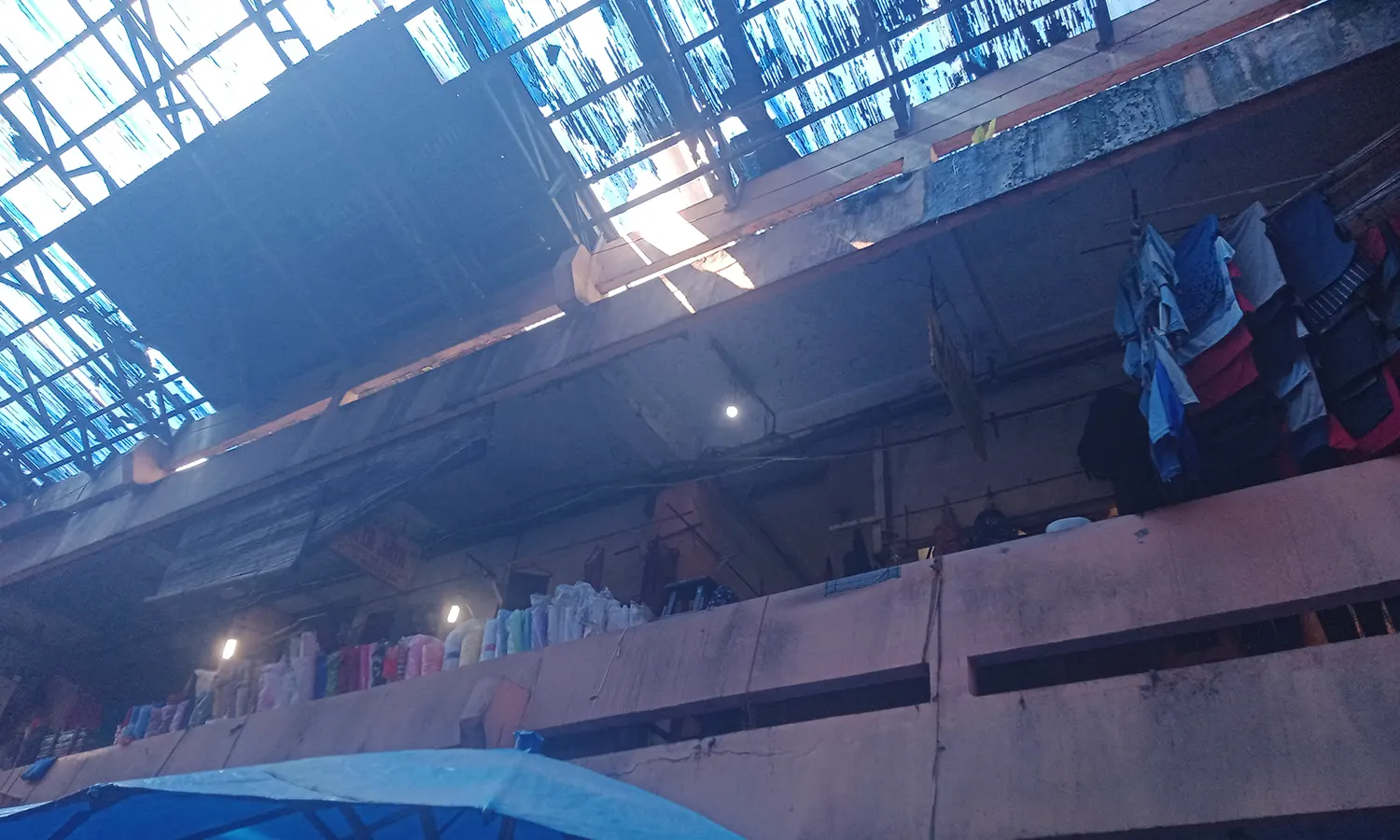 Kanopi di Pasar Horas Mengkhawatirkan, Pedagang dan Pembeli Minta Pemko Pematang Siantar Segera Perbaiki