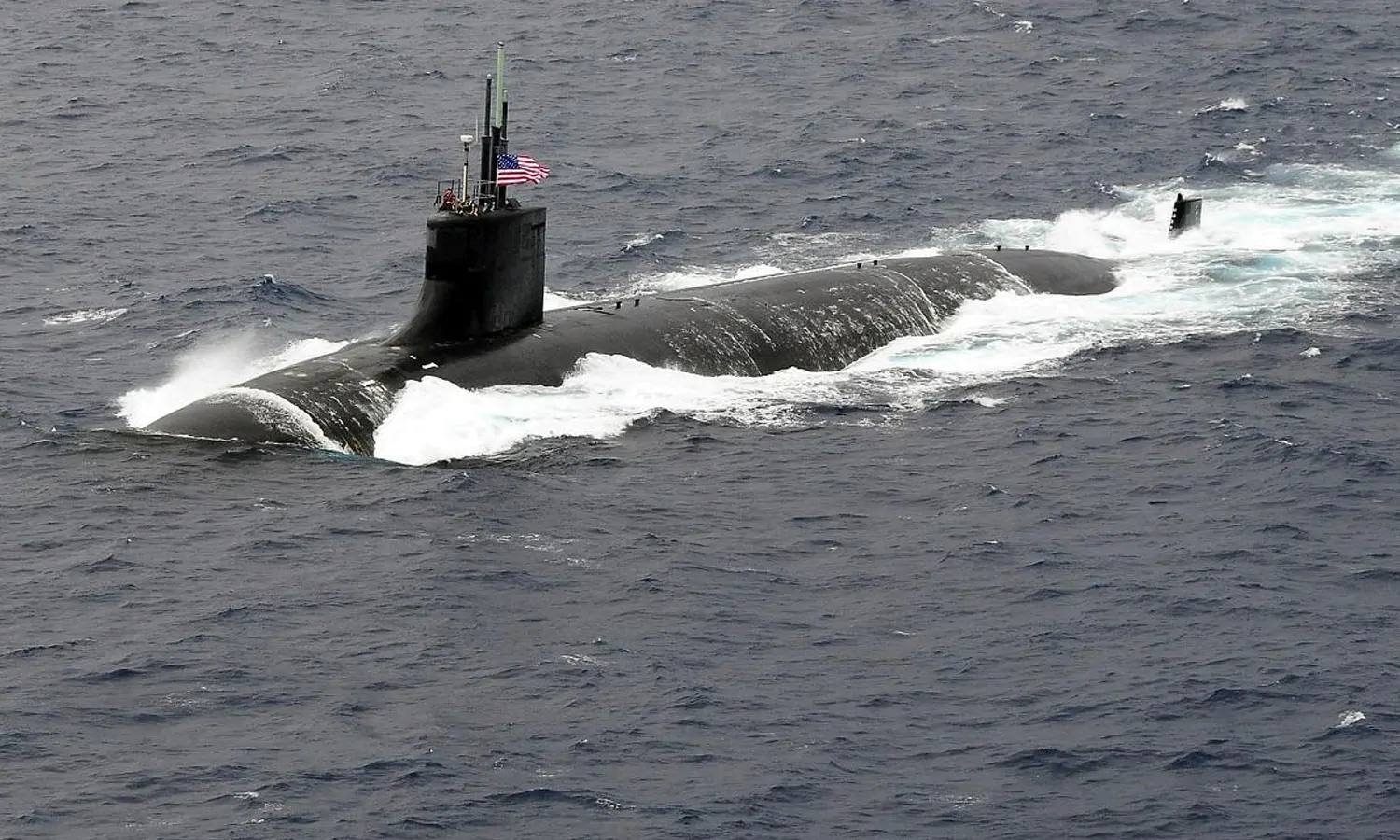 Kapal Selam AS Tabrak Benda Asing di Laut Cina Selatan