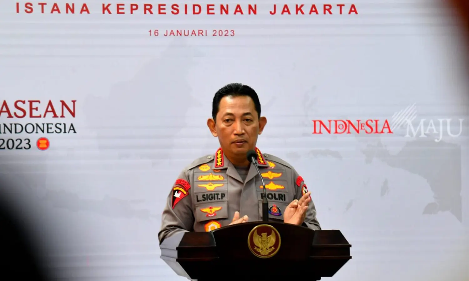 Respon Kapolri Terkait Belum Ada Tersangka dalam Kasus Panji Gumilang