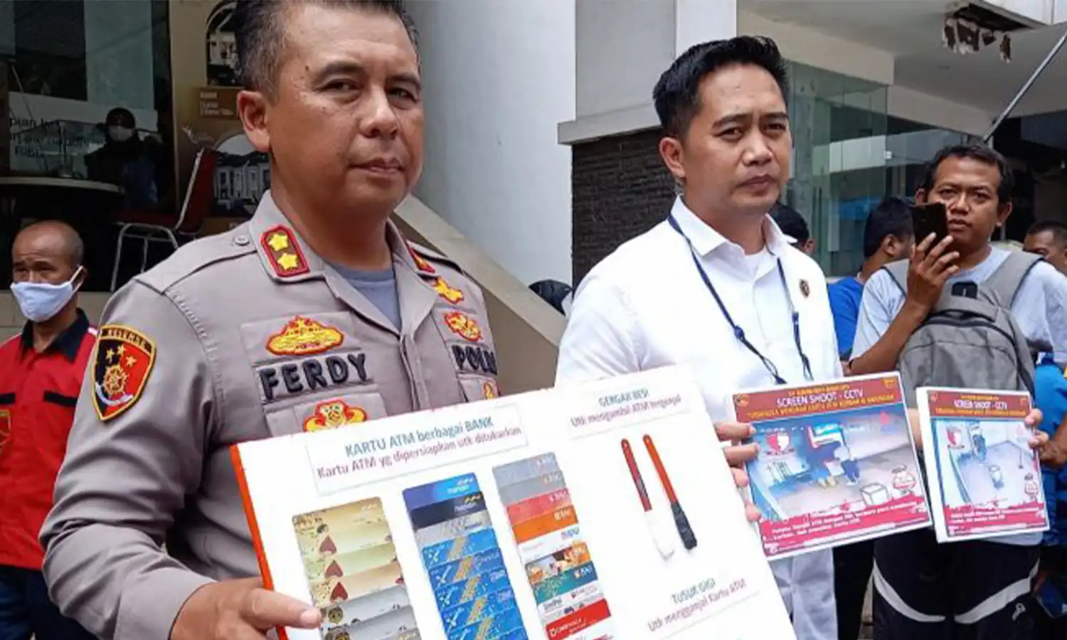 Polresta Bogor Kota Tangkap Pelaku Pencurian Modus Ganjal Mesin ATM