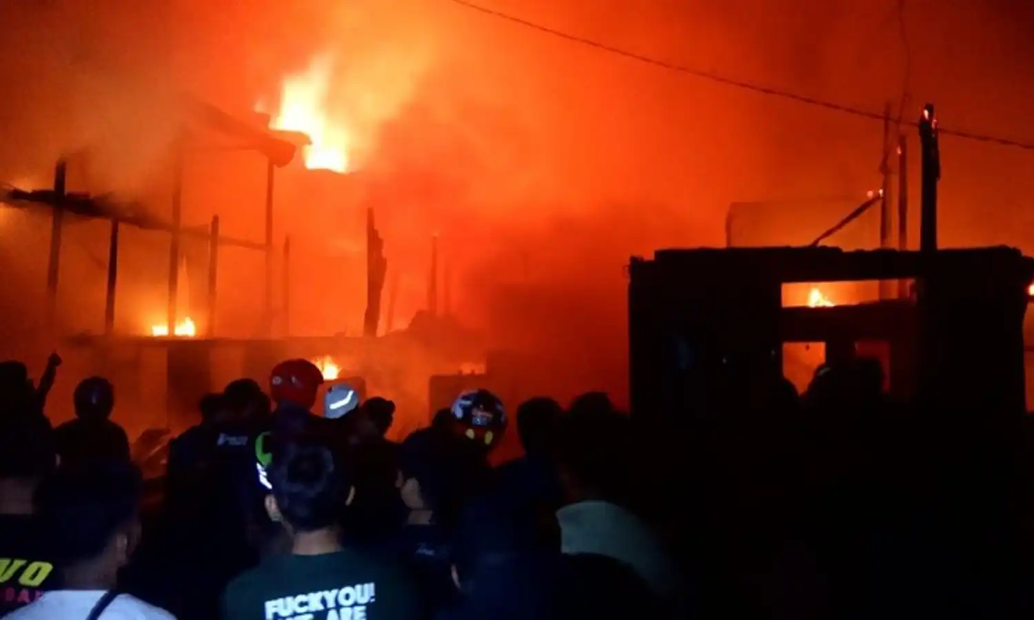 Kebakaran Kios di Jalan KS Tubun Diduga Terjadi Karena Korsleting Listrik