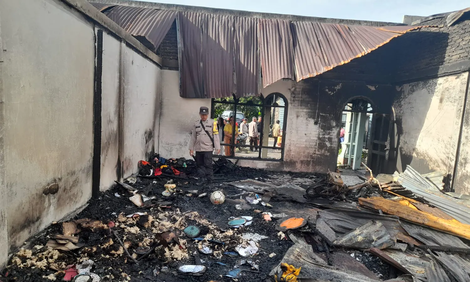 Tiga Rumah Terbakar di Marihat Raya Simalungun, Kerugian Capai Rp750 Juta