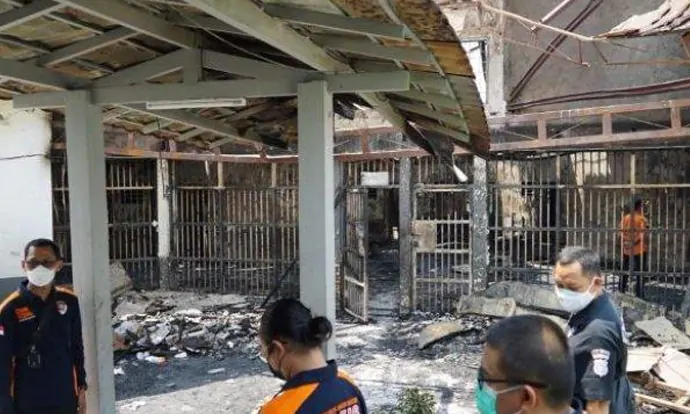 Hasil Olah TKP, Api yang Hanguskan Lapas Tangerang Bersumber dari Plafon