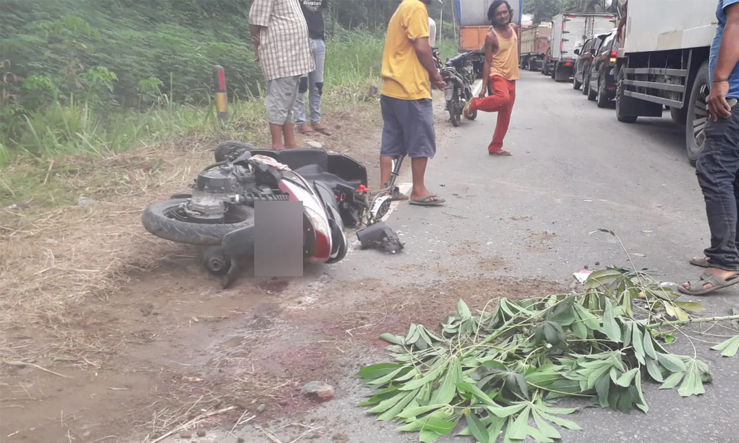 Kecelakaan di Tebing Syahbandar, Satu Orang Tewas