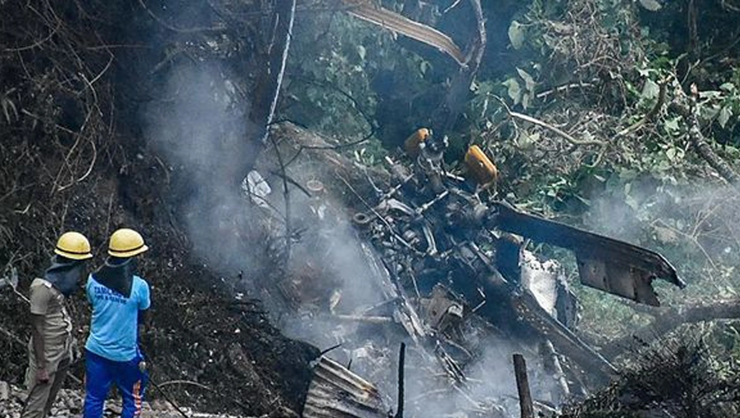 Helikopter Militer India Jatuh, 13 Orang Tewas Termasuk Kepala Staf Angkatan Bersenjata