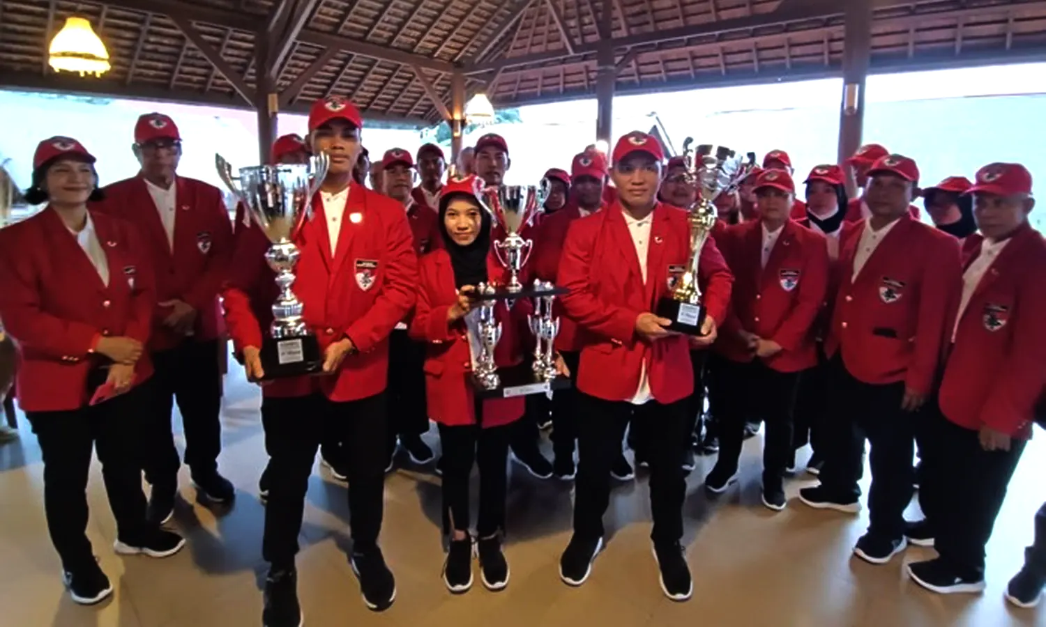 Sabet 28 Medali, Indonesia Raih Peringkat Kedua di Kejuaraan Dunia Kempo Portugal