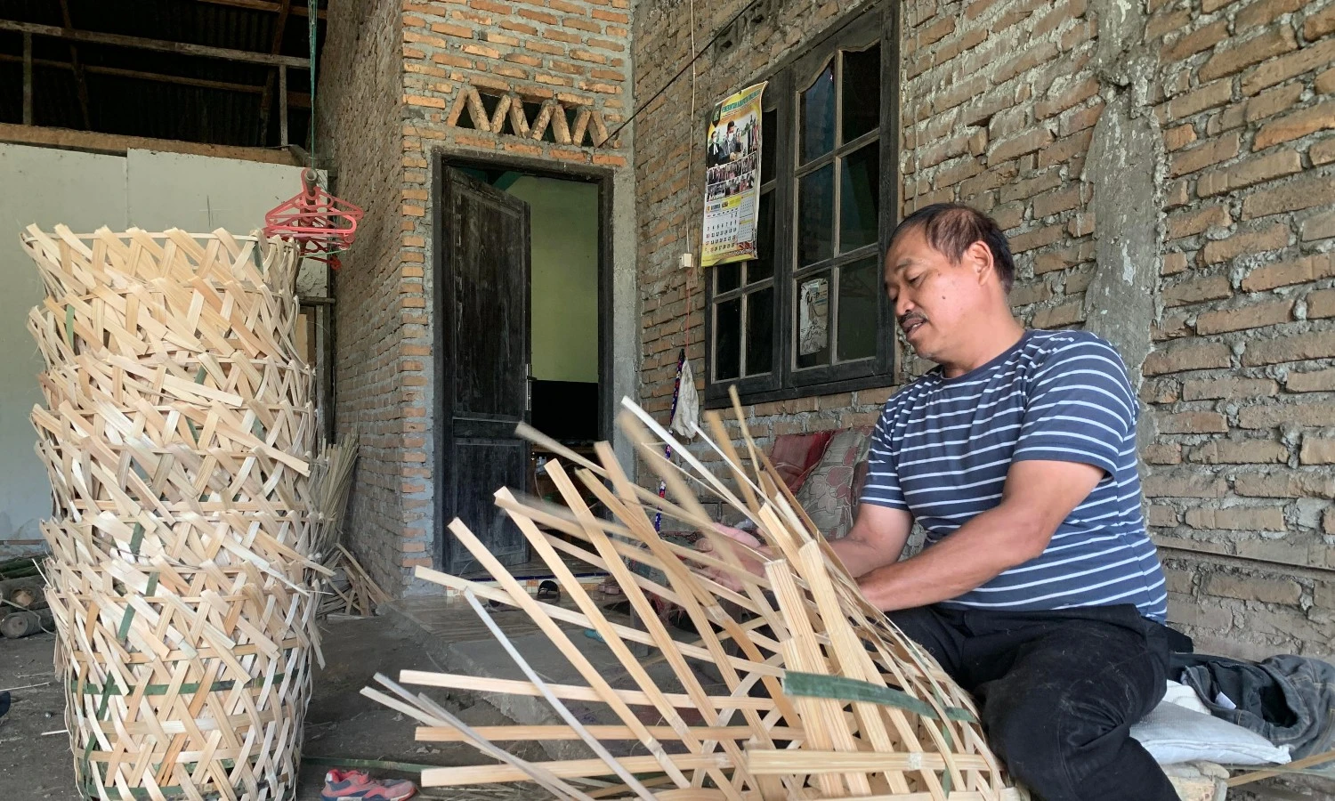 Kala Keranjang Bambu jadi Berkah bagi Masyarakat Sirpang Sigodang, Menopang Ekonomi hingga Pernah Dijual ke Luar Negeri