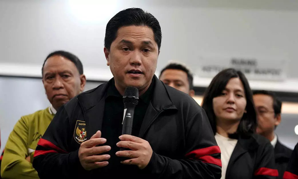Erick Thohir Targetkan PSSI Tampil di Piala Dunia 2040