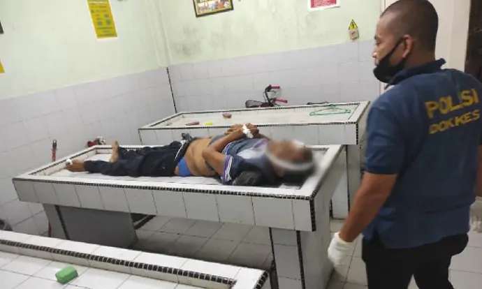 Pria Tanpa Identitas di Medan Tewas Setelah Melompat Dari Jembatan Layang Setinggi 4,5 Meter