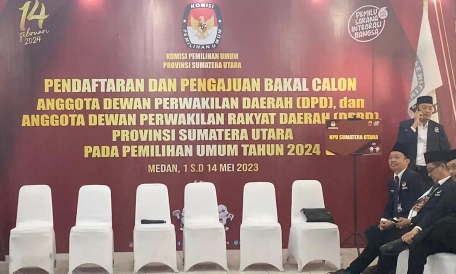 KPU Sumut Beri Kesempatan Parpol Ganti Bacaleg Tersandung Hukum