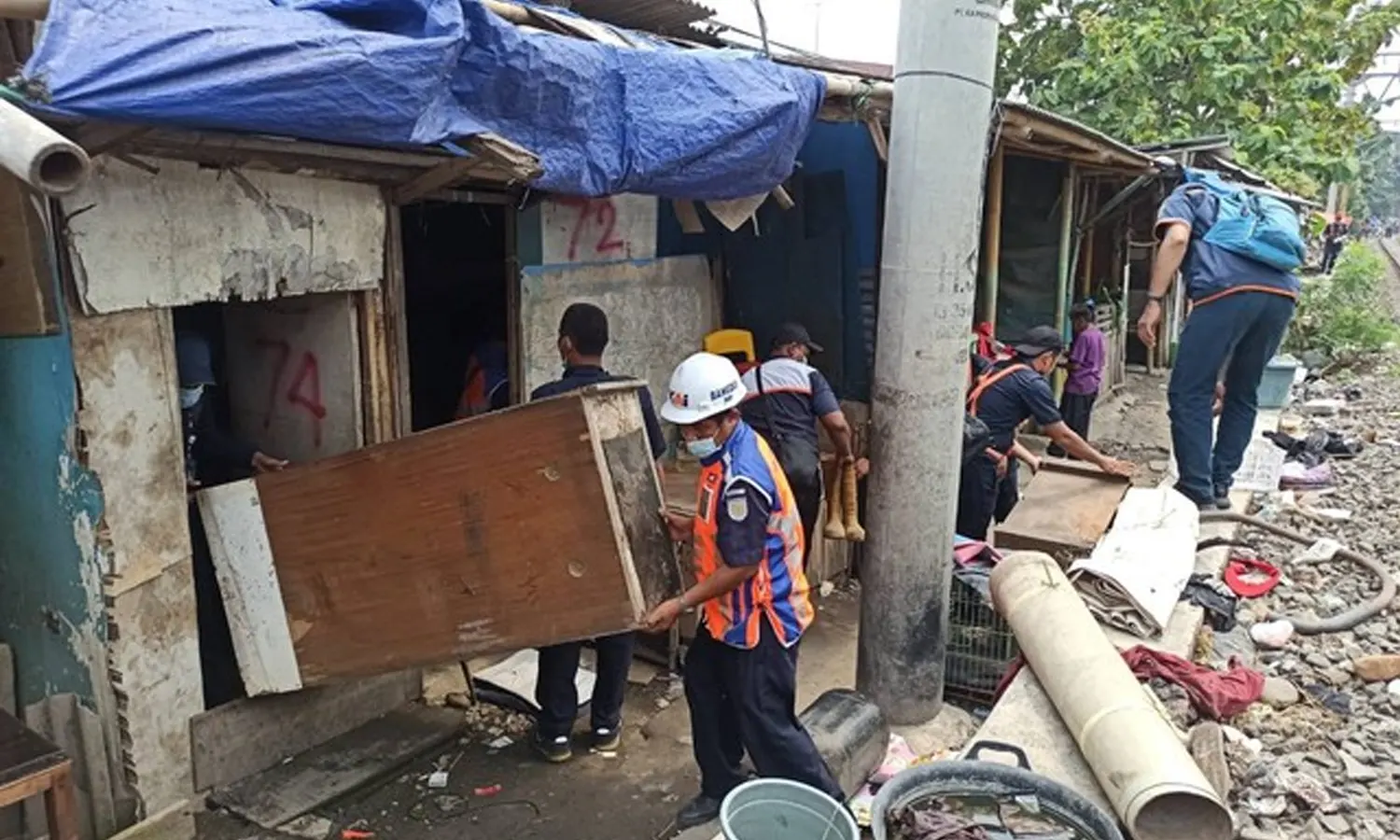 Pemkot Jakut Sediakan Rusun Sebagai Relokasi Warga Kampung Bambu