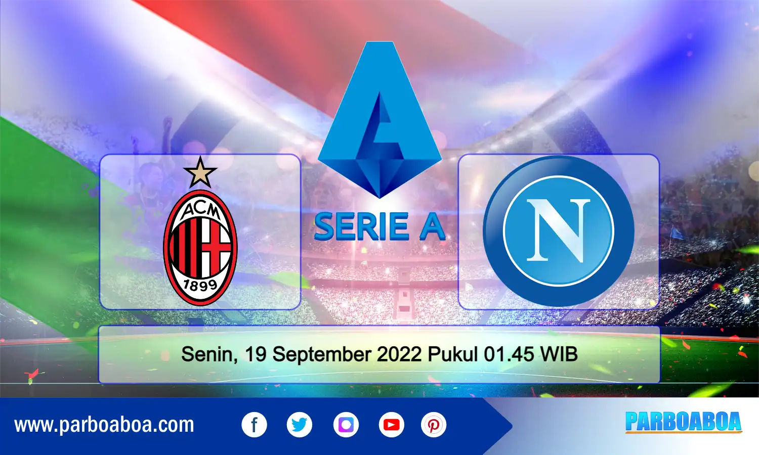 Prediksi Liga Italia 2022/2023: AC Milan vs Napoli