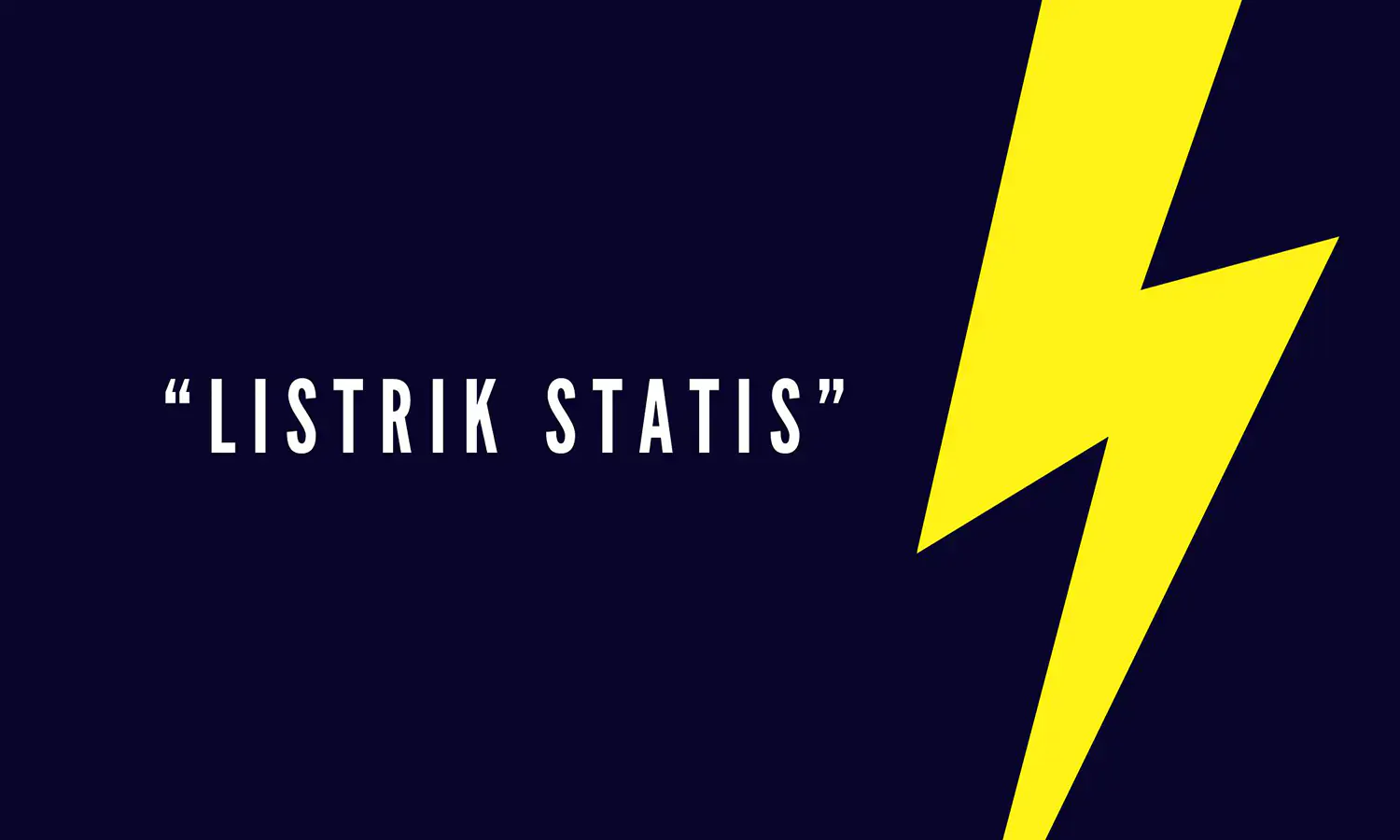 Mengulas Apa itu Listrik Statis: Definisi, Rumus, Contoh, dan Perbedaannya dengan Listrik Dinamis