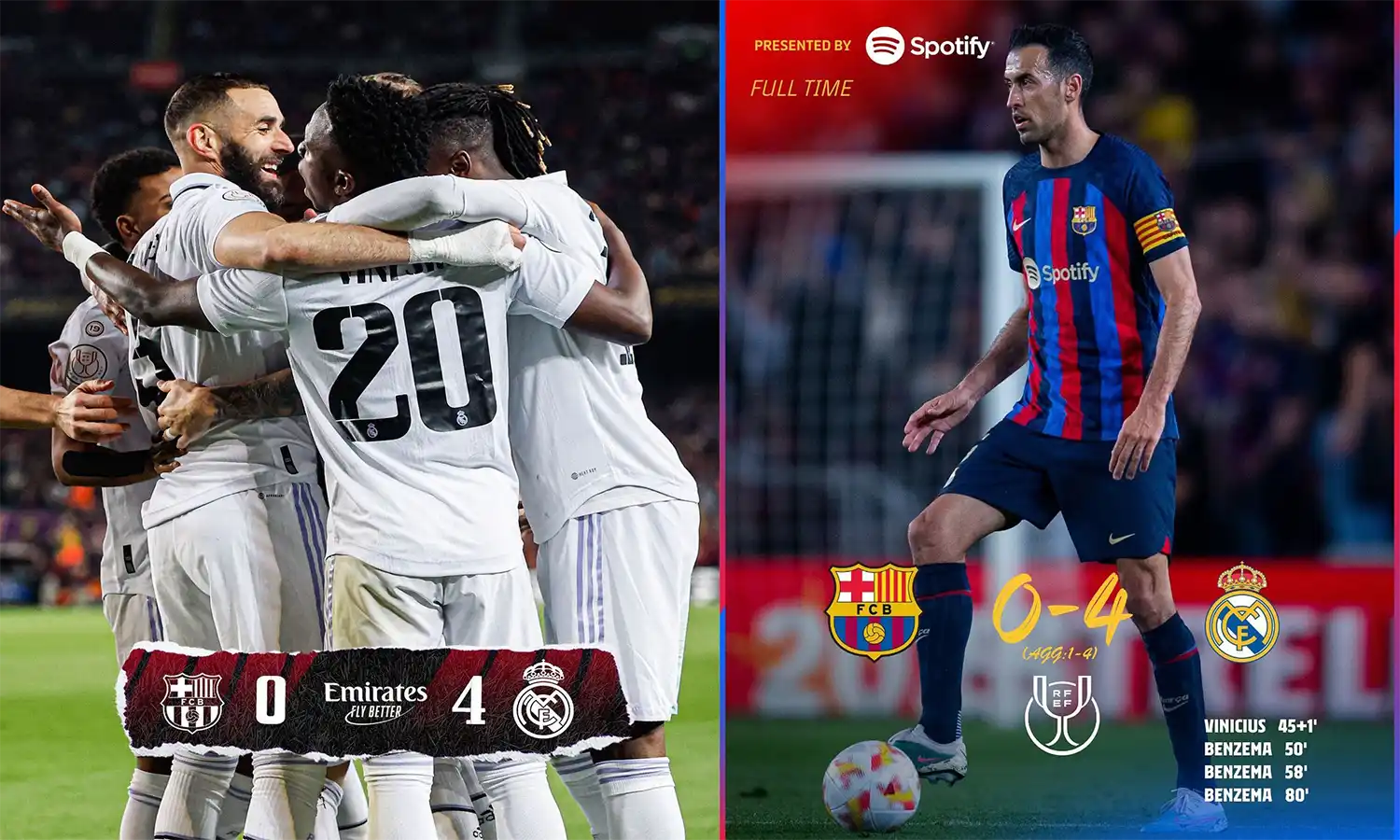 Hasil Leg Kedua Semifinal Copa Del Rey 2022/2023: Barcelona Kalah Telak, Real Madrid Melaju ke Final!