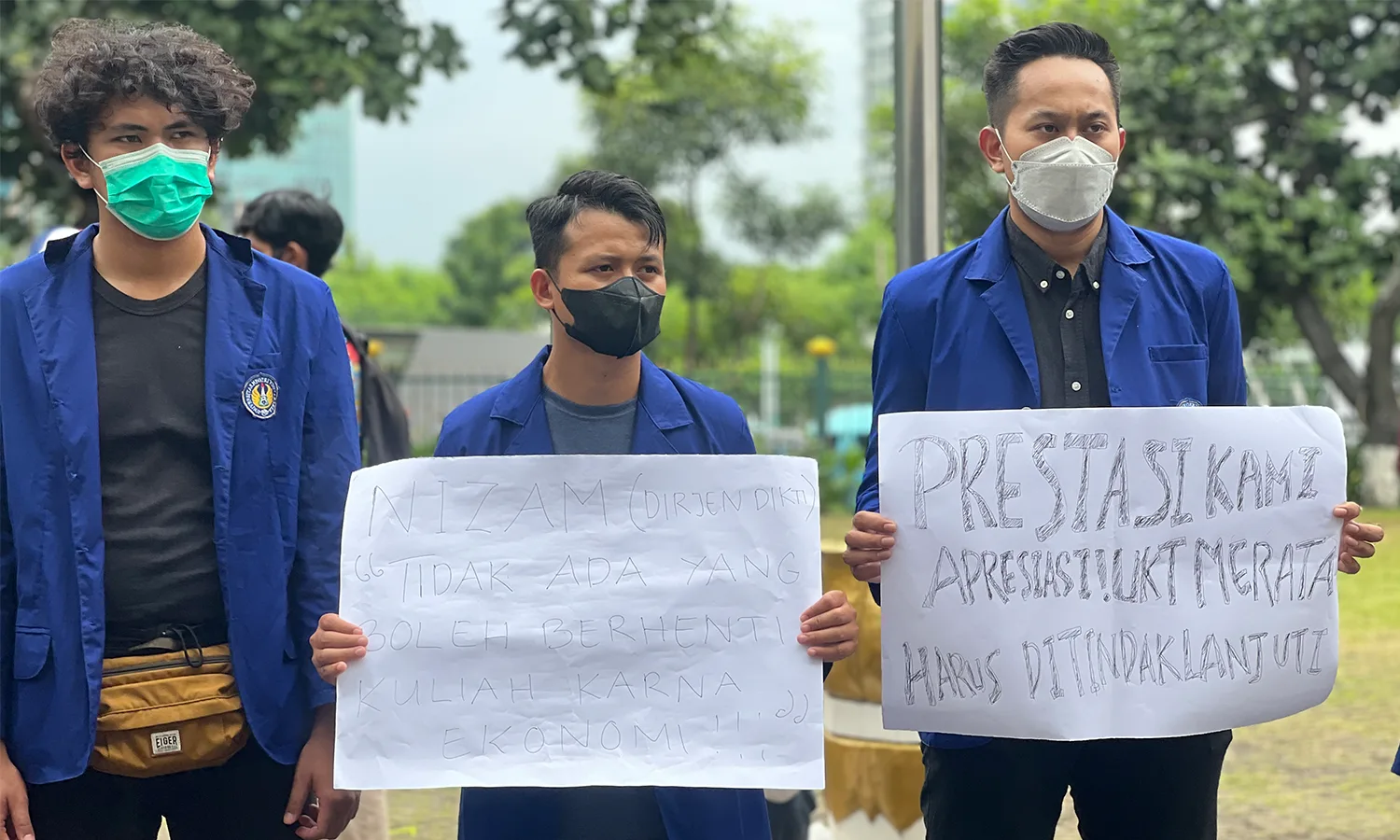 UKT Mahal, Mahasiswa UNY Datangi Kemendikbud Ristek