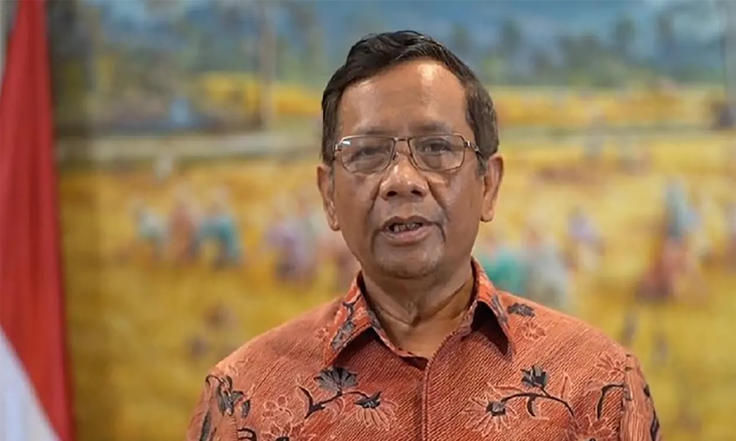 Mahfud MD Mengklaim Unjuk  Rasa di Berbagai Daerah Berjalan dengan Aman
