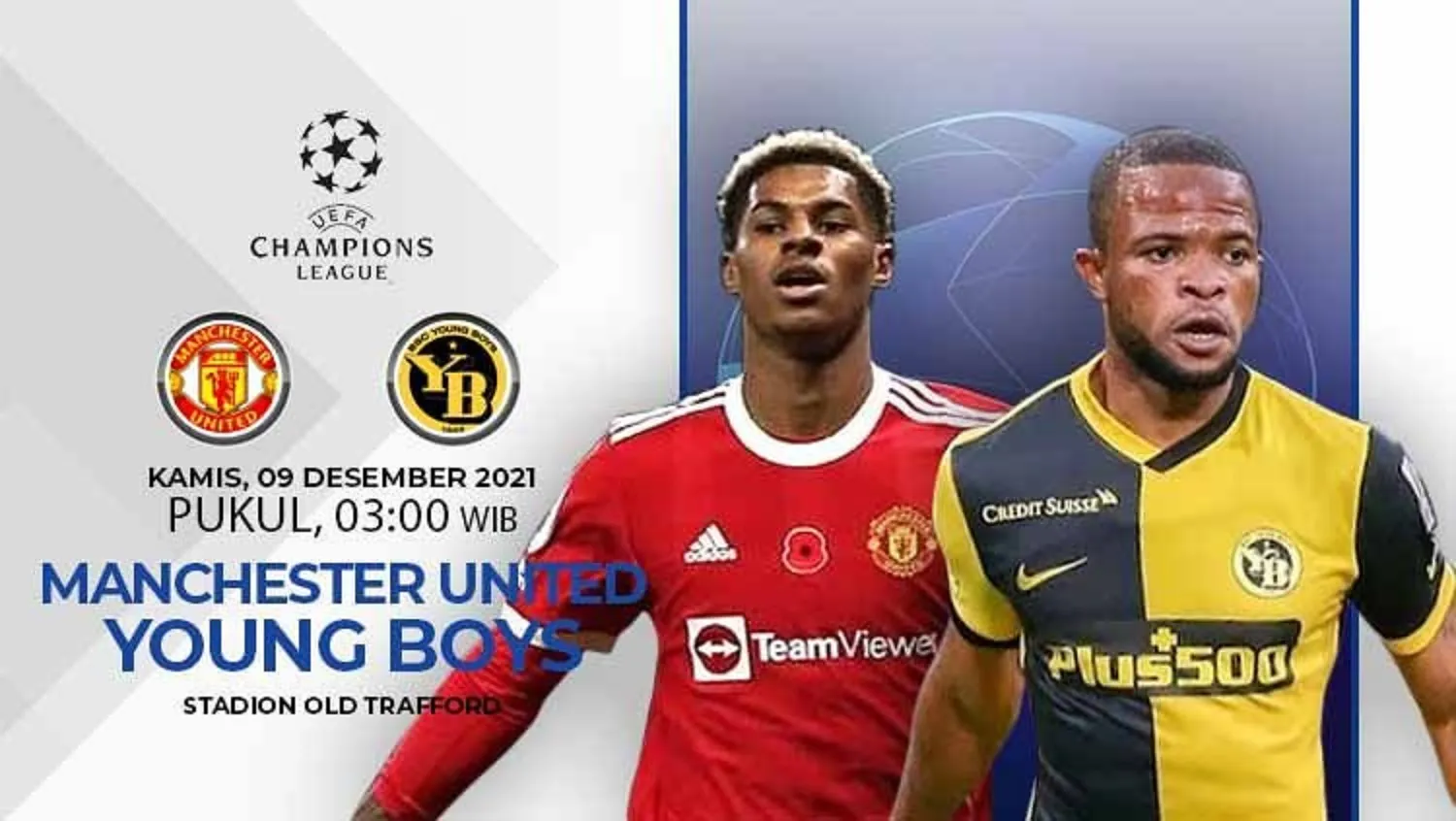 Prediksi Pertandingan Liga Champion Grup E: Manchester United vs Young Boys