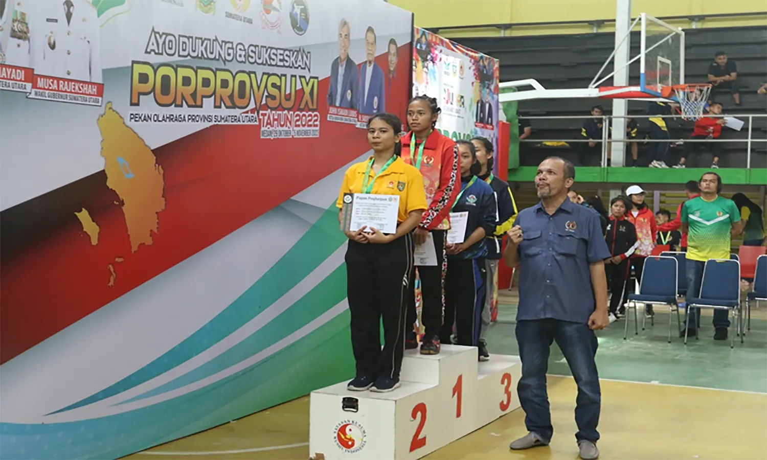 Klasemen Sementara Porprovsu 2022, Medan Kokoh di Puncak
