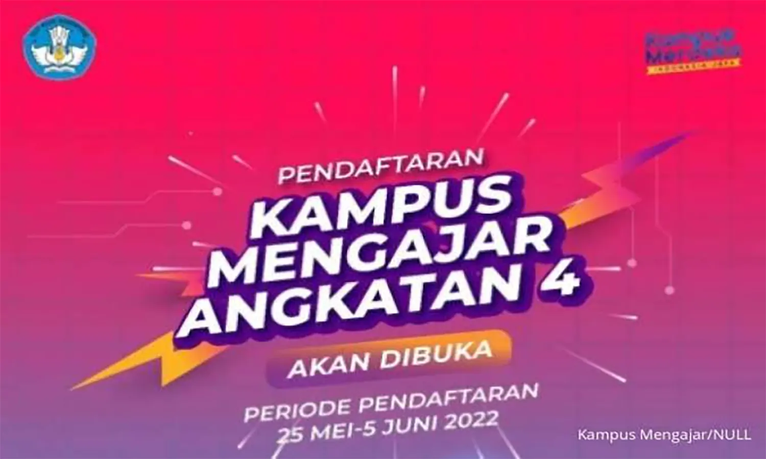 Kemendikbudristek Buka Pendaftaran Program Kampus Mengajar Angkatan 4, Berikut Informasinya