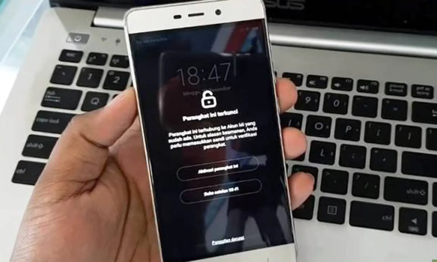 Cara Menghapus Akun Mi yang Terkunci Secara Permanen