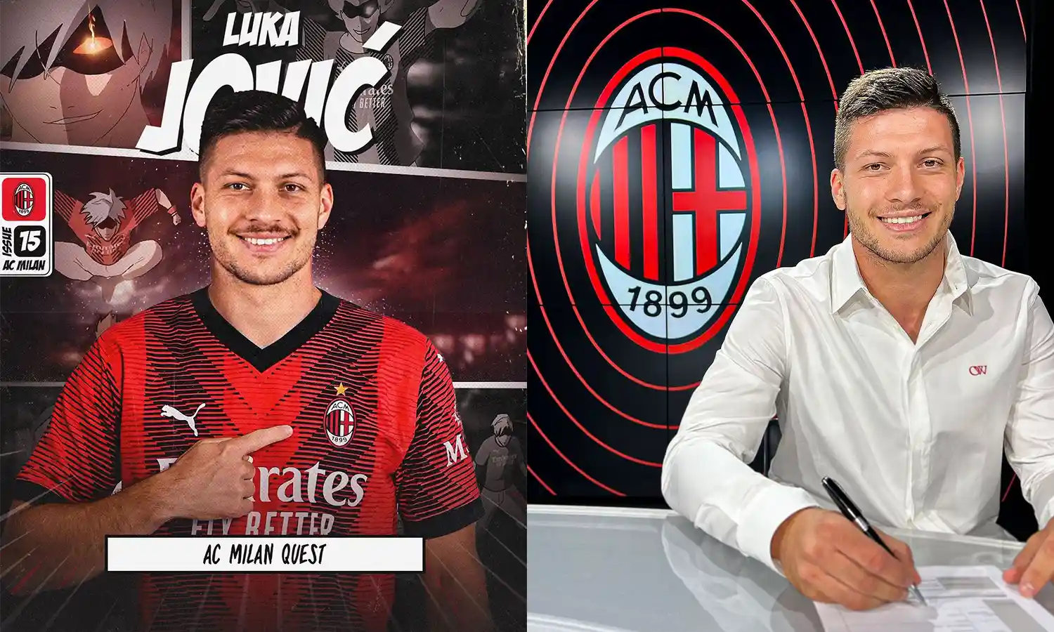 Liga Italia: AC Milan Resmi Rekrut Luka Jovic dari Fiorentina