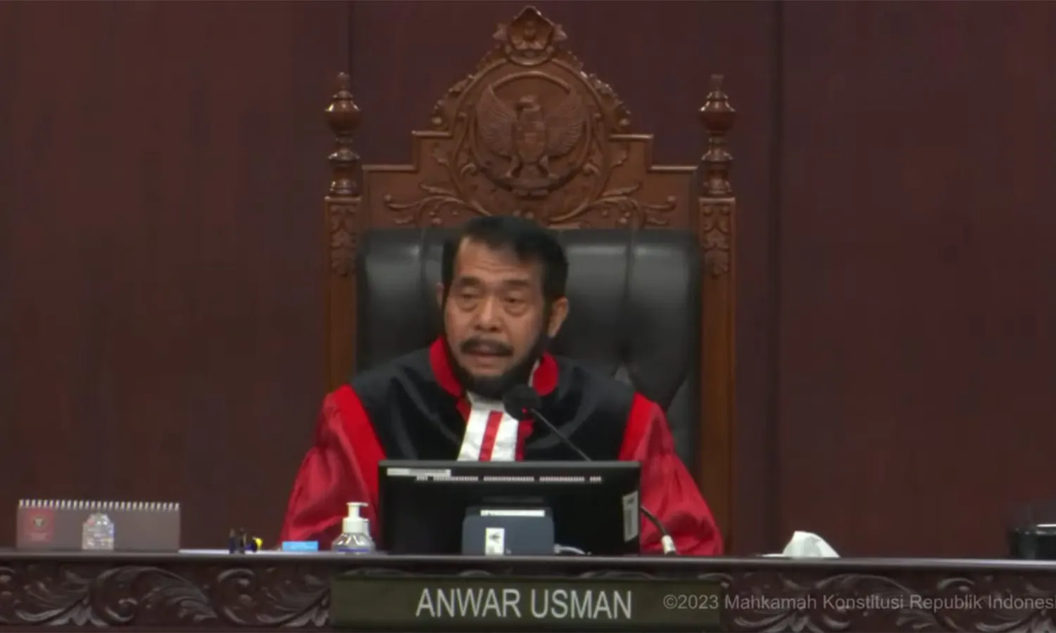 MK Tunda Sidang Lanjutan Uji Materi Undang-Undang Pemilu