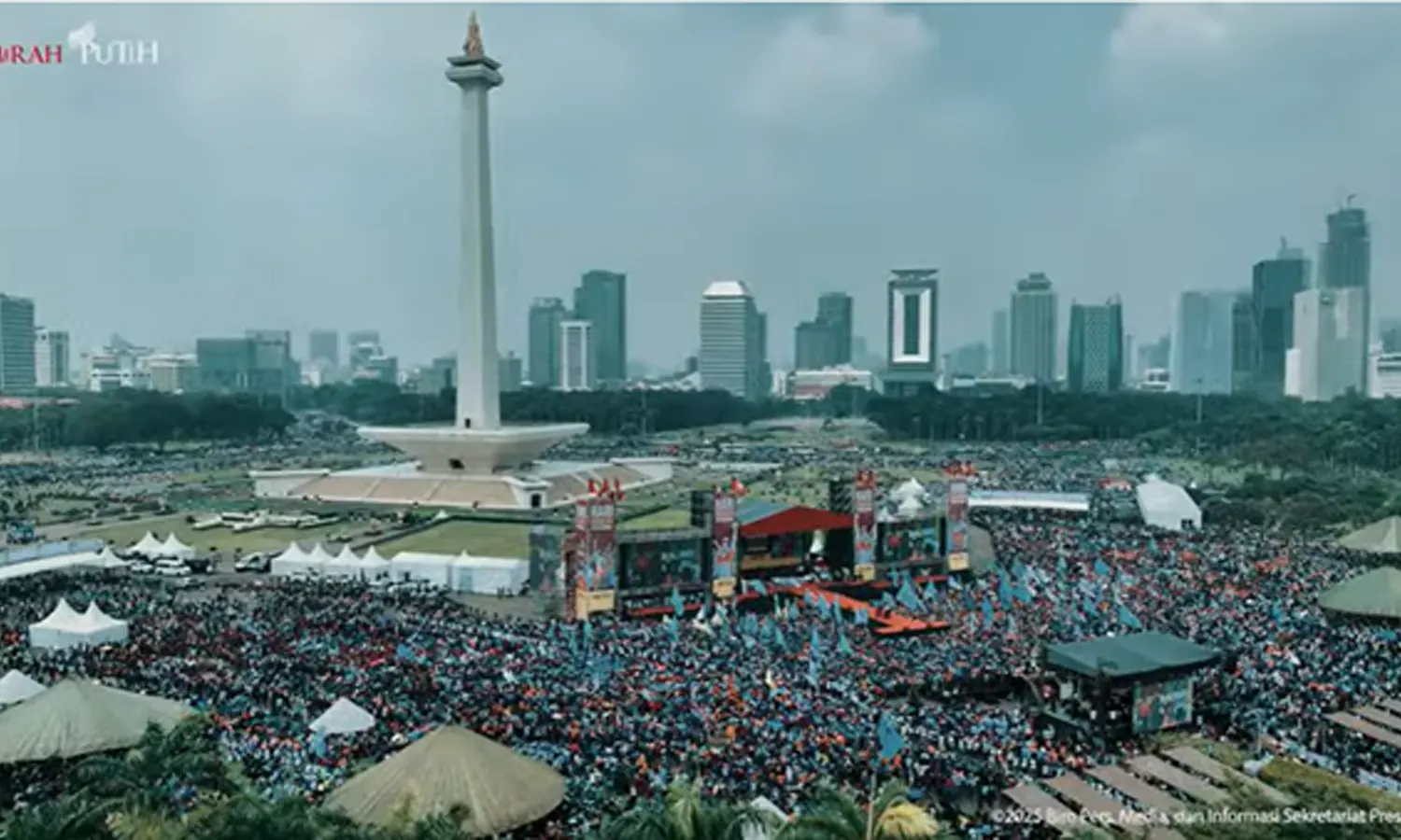 Prabowo Hadiri Aksi Hari Buruh, Dukung Marsinah Jadi Pahlawan Nasional