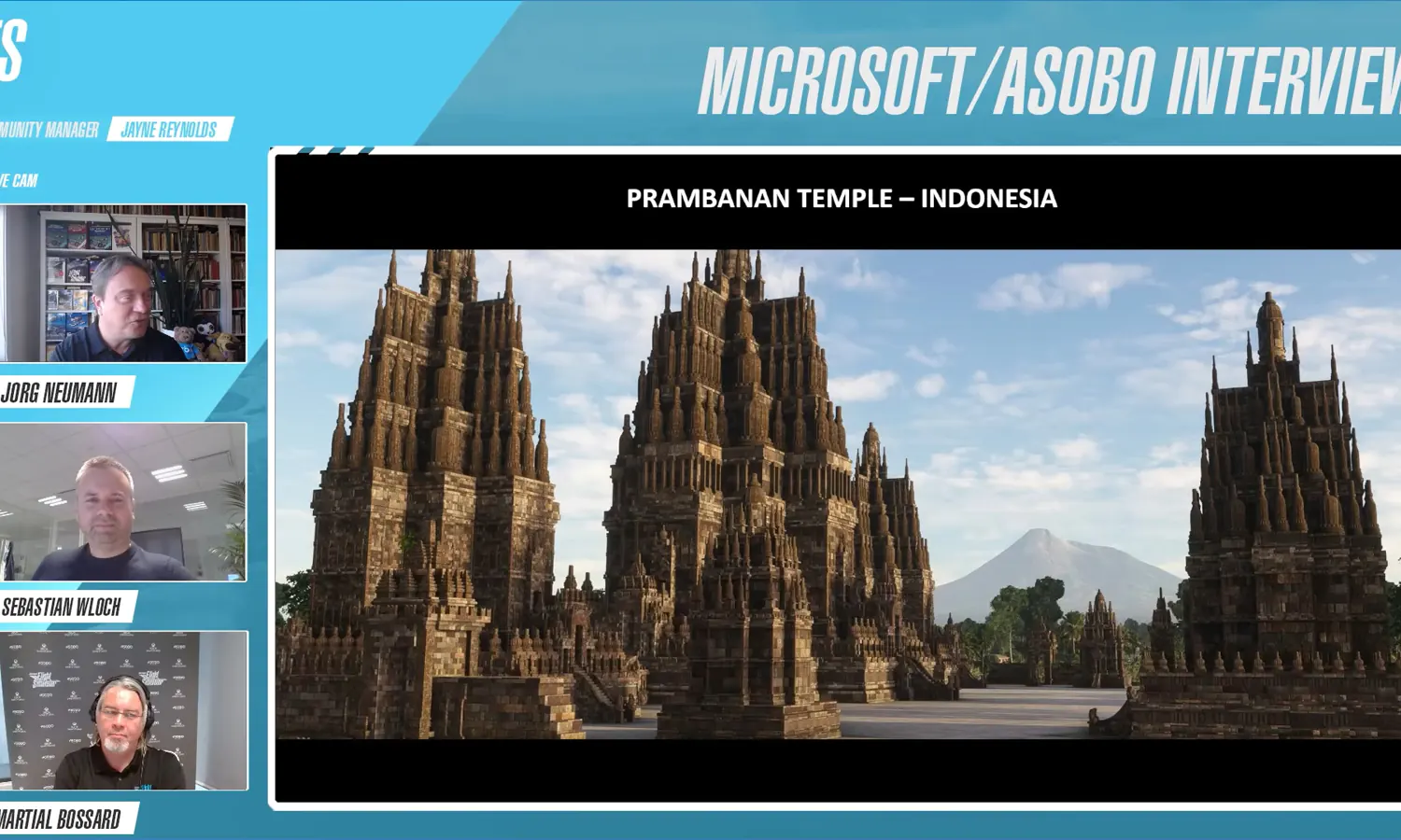 Microsoft Flight Hadirkan Candi Prambanan dan Masjid Istiqlal