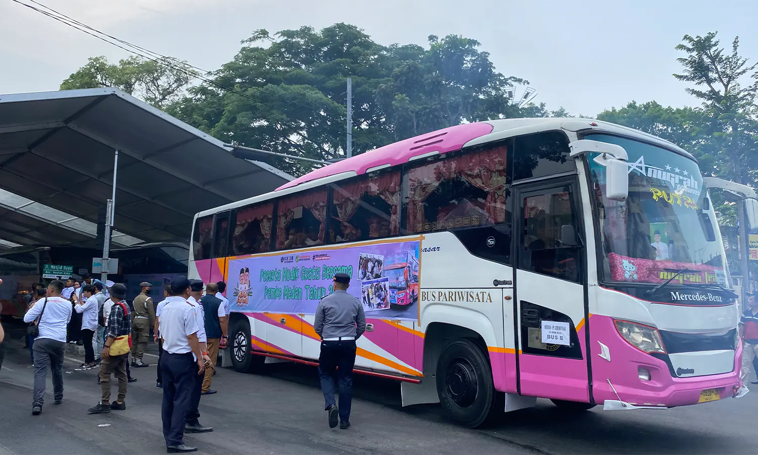Program Mudik Gratis Gunakan APBD, Bobby: Peserta Capai 5 Ribu Orang