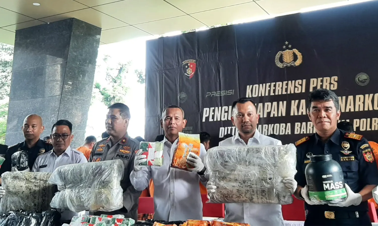 7 Kasus Peredaran Narkoba Sepanjang April-Mei 2023, Polisi: Barang Bukti 75 Kilogram Sabu dan 16 Tersangka