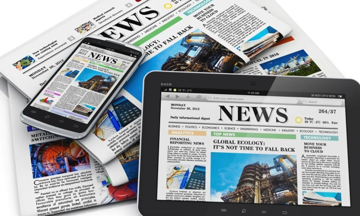 Persaingan Bisnis Media Cetak, Media Penyiaran, dan Media Online di Indonesia