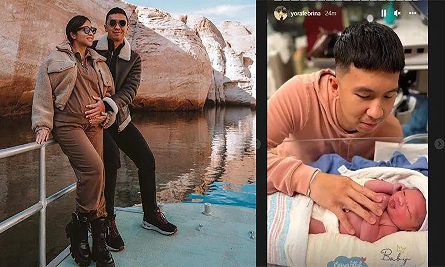 Nikita Willy Melahirkan Anak Pertamanya di Los Angeles