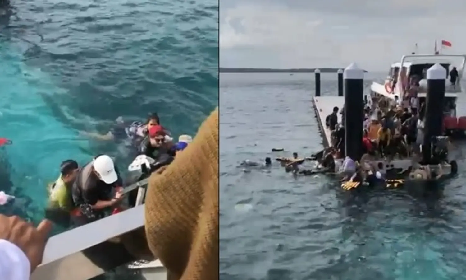 Belum Diresmikan, Jembatan Penyeberangan Dermaga Ponton Ambruk