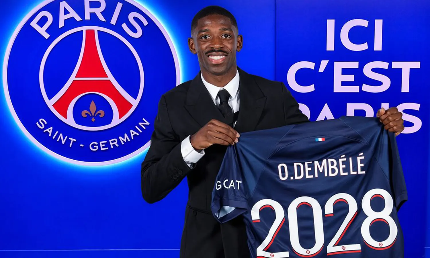 Liga Prancis: Paris Saint-Germain Resmi Umumkan Perekrutan Ousmane Dembele dari Barcelona