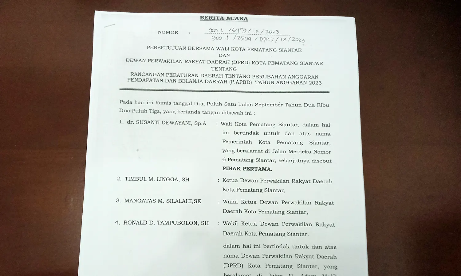 Pemko Pematang Siantar Prioritaskan Perbaikan Infrastruktur di P-APBD 2023, Pengamat: Segera Realisasikan